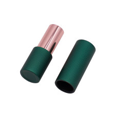 Tube de rouge à lèvres vert magnétique 3,5 g de tube cosmétique en aluminium